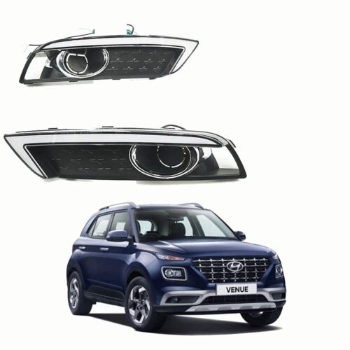 LED DRL Daytime Running Light  with Matrix Turn Indicator For VENUE Set of 2