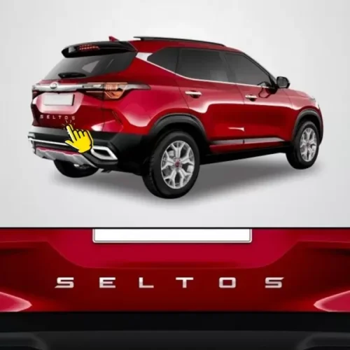 Kia Seltos 2019 Onwards 3D Chrome Letter