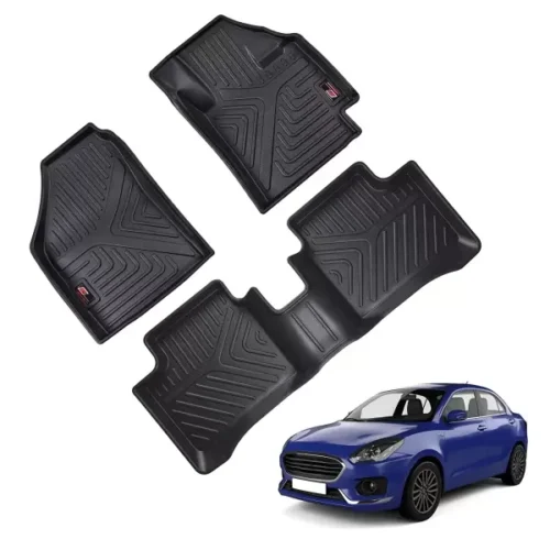 GFX Maruti Suzuki Dzire 2017 Onwards Custom Fit LLM LifeLong TPV Mats