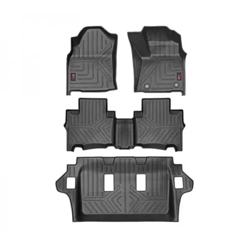 GFX Toyota Innova Crysta 2016 Onwards Custom Fit LLM LifeLong TPV Mats — Set Of 4 Pcs.