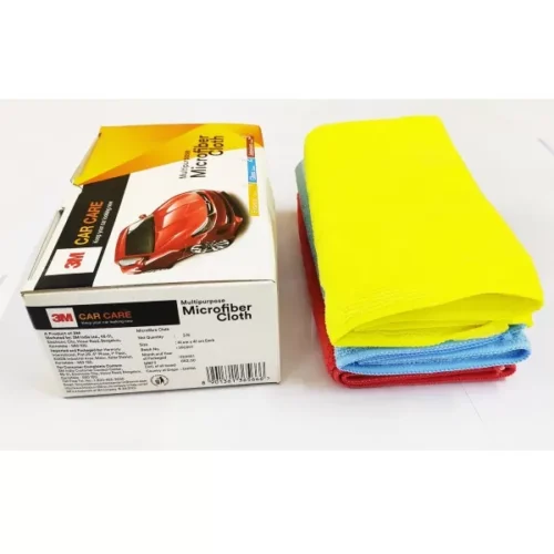 Original 3M Microfiber Car Cleaning Cloth (3 Pieces)