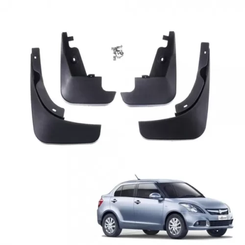 Maruti Suzuki Swift Dzire 2017 Techo Best Quality O.E Type Mudflap (Set Of 4Pcs.)